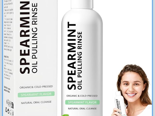 Lot 96-211239 - Cold-Pressed Coconut Oil, Powerful Organic Peppermint Oil for Mint Mouthwash, Freshness Breath (1)
N...