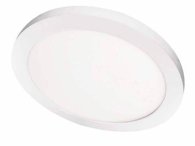 Lot 96-222364 - Commercial Electric 15 in. 22.5-Watt Dimmable White Integrated LED 1650
Lumens Round Flat Panel Flus...