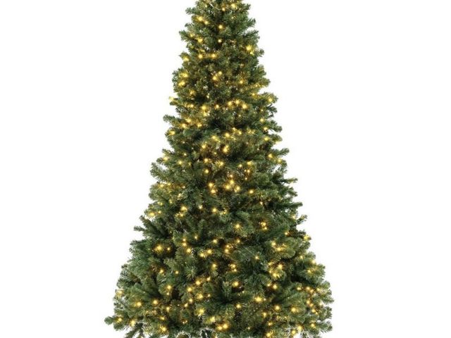 Lot 96-190145 - Costway 7ft Artificial Christmas Tree 700
Warm LED Lights Xmas Decoration
New
MSRP $260.00