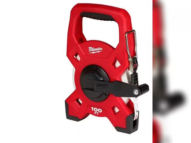 Lot 96-174148 - Milwaukee 100 ft. Fiberglass Open Reel Long Tape

Used, does not have the clip part