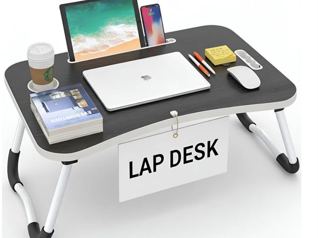 Lot 96-175796 - MAVOCRAFT Laptop Desk for Bed - Lap Desk for Sofa &amp; Bed Desk - 23 x 15 Lap Tables for Adults &am...