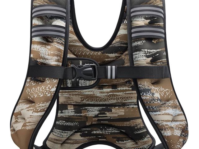 Lot 96-163693 - ZELUS Weighted Vest, Weight Vest with Reflective Stripe for Workout, Strength Training, Running, Fit...