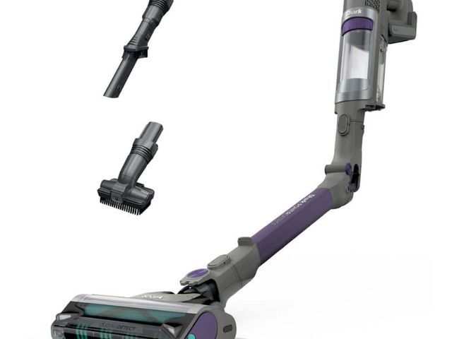 Lot 96-168892 - Shark PowerDetect Bagless Cordless
HEPA Pet Hair Stick Vacuum Cleaner for Multisurface in Gray and C...