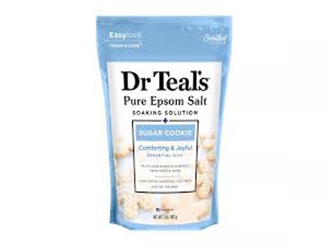 Lot 96-165580 - Dr Teal's Pure Epsom Salt Soaking Solution Limited edition Sugar Cookie scent
New