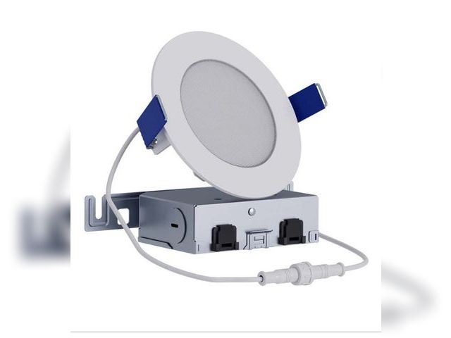 Lot 96-214135 - HALO 4 in. Selectable CCT for Use in New Construction, Remodel and Retrofit Installation, Integrated...