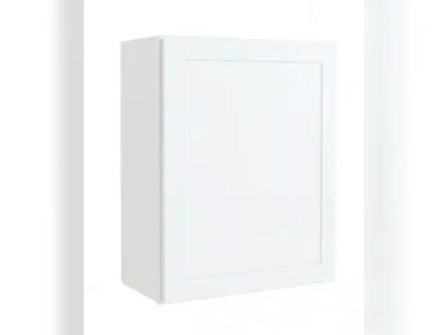 Lot 96-161944 - Hampton Bay
Courtland 24 in. W x 12 in. D x 30 in. H Assembled Shaker Wall Kitchen Cabinet in Polar ...