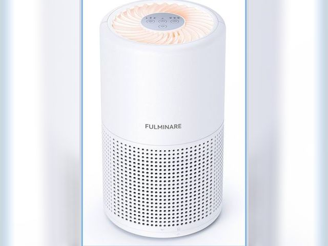 Lot 96-191330 - Air Purifiers for Bedroom, FULMINARE H13 True HEPA Air Filter, Quiet Air Cleaner With Night Light,Po...