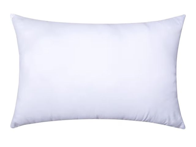 Lot 96-176158 - White Pillow with Quilted Pattern Appears Unused