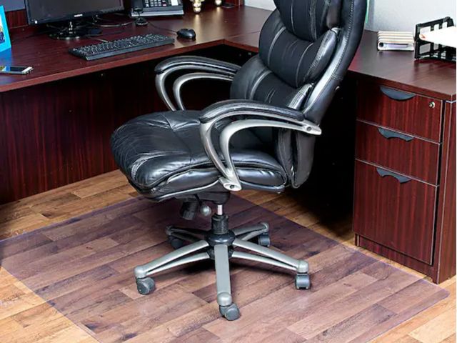 Lot 96-211406 - TrafficMaster
Chair Mat Clear 36 in. x 48 in. Plastic Indoor Hard Floor Mat
New