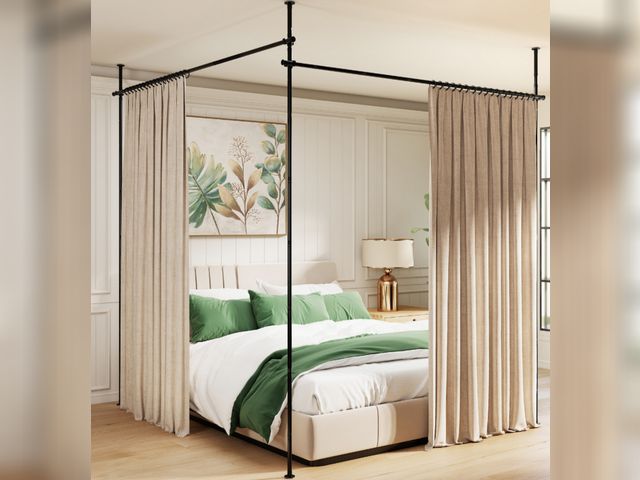 JDCBidding.com - Lot 96-231437 - Room Divider Curtain Rod Adjustable