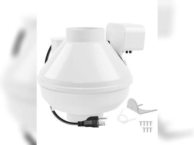 Lot 96-190138 - Dryer Booster Fan with Pressure Switch for Automatic Activation, Effectively Boosting Drying Efficie...