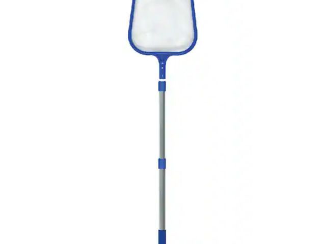 Lot 96-165683 - 4 ft. L Telescopic Leaf Debris Spa Swimming Pool Skimmer Net New