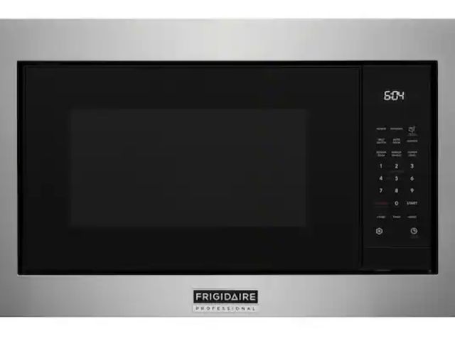 Lot 96-210949 - Frigidaire
2.2 cu ft 24 in Electric Built-In Microwave with Sensor Cook in Stainless Steel
New 
Msrp...