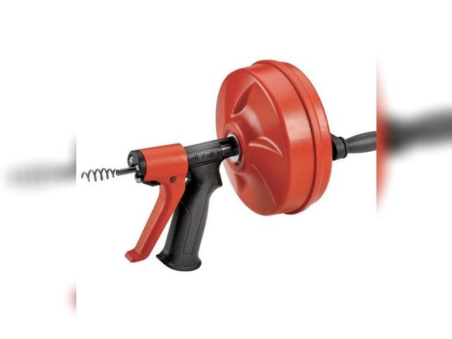 Lot 96-211969 - RIDGID Power Spin+ 1/4 in. x 25 ft.
Hybrid Drain Cleaning Snake Auger (Manual or Cordless Drill Oper...