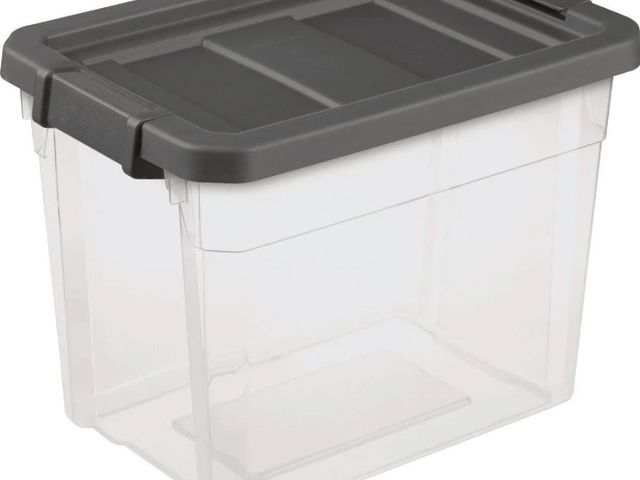 Lot 96-174088 - Sterilite 30-Qt. Stacker Box New