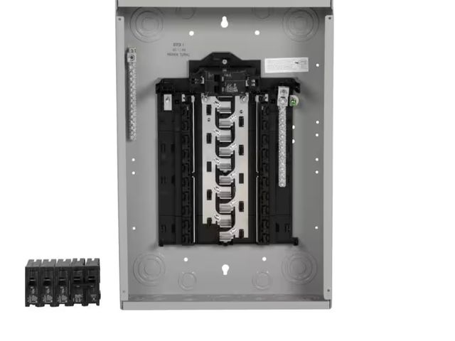 Lot 96-165507 - Siemens
SN Series 100 Amp 20-Space 20-Circuit Main Breaker Plug-On Neutral Load Center Value Pack
MS...