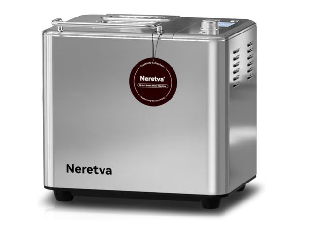 Lot 96-211552 - Neretva Bread Maker, 20-IN-1 2LB Bread Machine Dual Heater Bread Maker Machine Automatic with Nonsti...