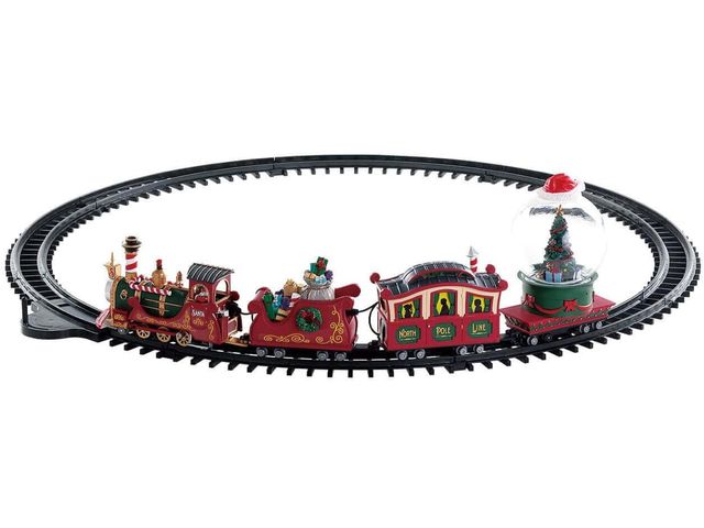 Lot 96-184222 - Lemax North Pole Railway, Battery Operated (4.5V) #74223
new 
MSRP $103.92