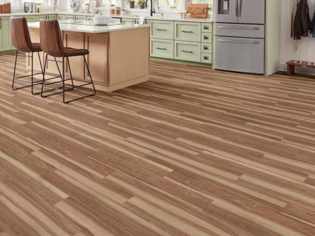 Lot 96-179119 - Approx 245 Sq Ft of Lifeproof
Camel Lake Ash 22 MIL x 7.1 in. W x 48 in. L Click Lock Waterproof Lux...