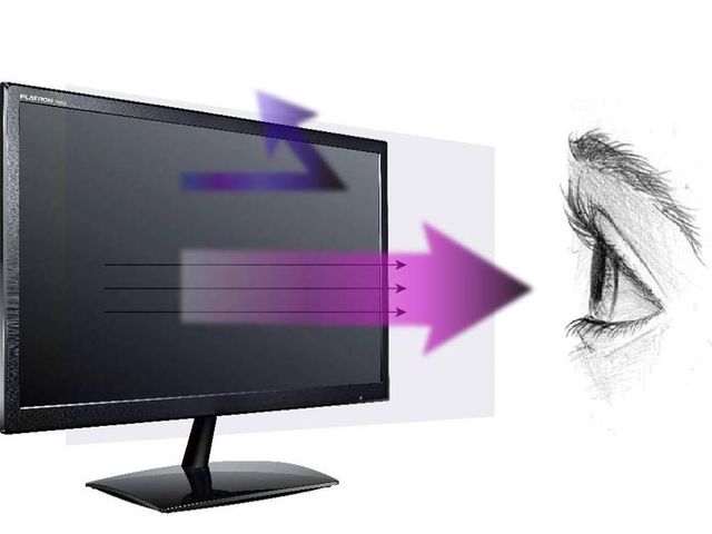 Lot 96-170134 - Anti Blue Light Screen Protector (3 Pack) for 23 Inches (Screen Measured Diagonally) Desktop Monitor...