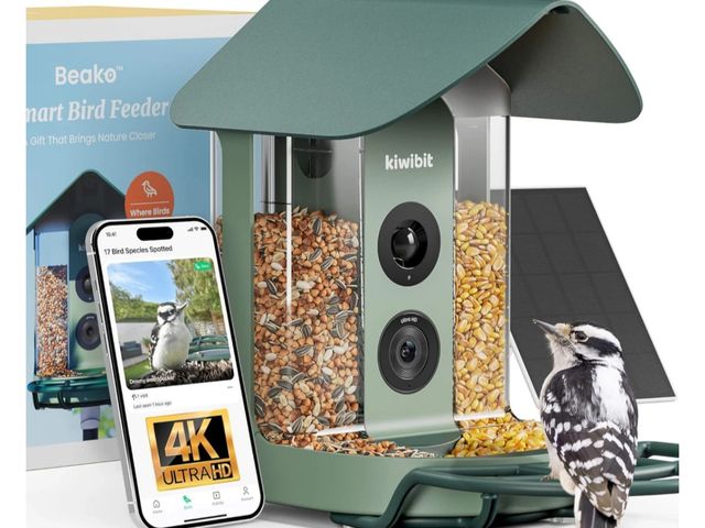 Lot 96-210105 - Kiwibit Beako Smart Bird Feeder with 4K Camera, Green
Open box 
Appears lightly Used Untested 
Msrp ...