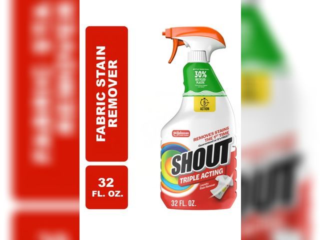 Lot 96-188922 - Shout Triple-Acting, Laundry Stain Remover, 32 Ounce New