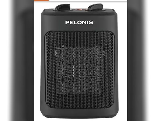 Lot 96-198460 - Pelonis 1500-Watt 9 in. Electric Personal Ceramic Space Heater with Thermostat Unused untested