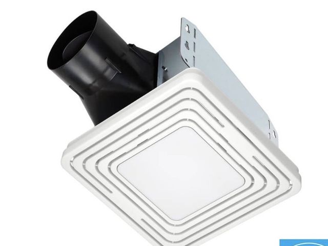 Lot 96-178752 - Broan-NuTone Roomside Series, White, 50 CFM, No Cut- Roomside Installation
Bathroom Fan with Light, ...