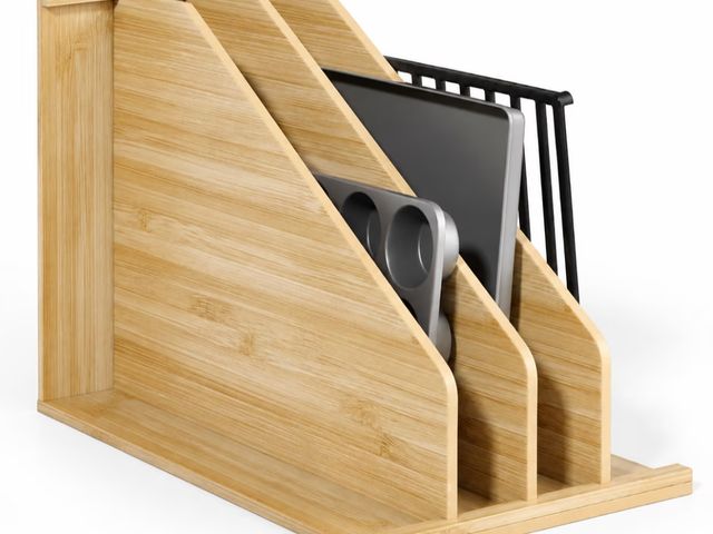 Lot 96-233025 - Wood Tray Dividers  Appears Unused