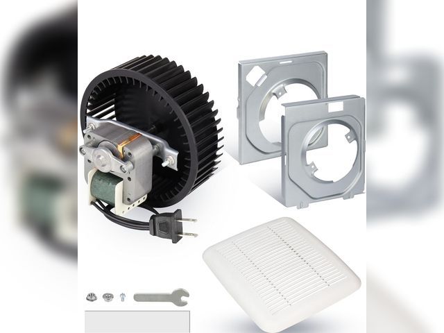 Lot 96-182409 - BKR60 for Broan-NuTone BKR60 Bath Fan Replacement Motor and Grille,BKR60 Upgrade Kit for NuTone 696N...
