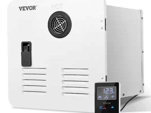 Lot 96-209876 - VEVOR
RV Tankless Water Heater, Instant Shower with 15 x 15 in. White Door and Remote Controller, 55...