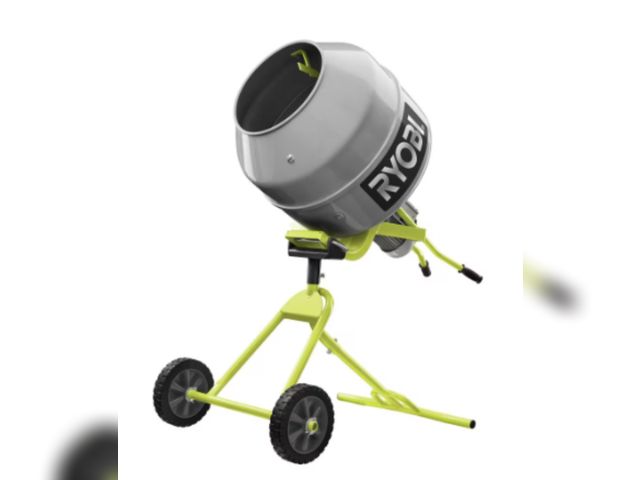 Lot 96-174586 - RYOBI 5.0 cu. ft. Portable Concrete Mixer
Used Untested Unsure if all pieces are there
Msrp $498.00