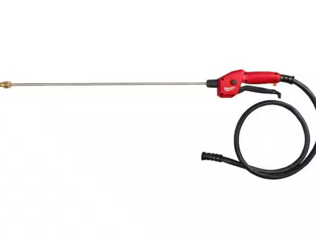 Lot 96-162208 - Milwaukee
Replacement Sprayer Hose, Handle, Wand Assembly

New  open box