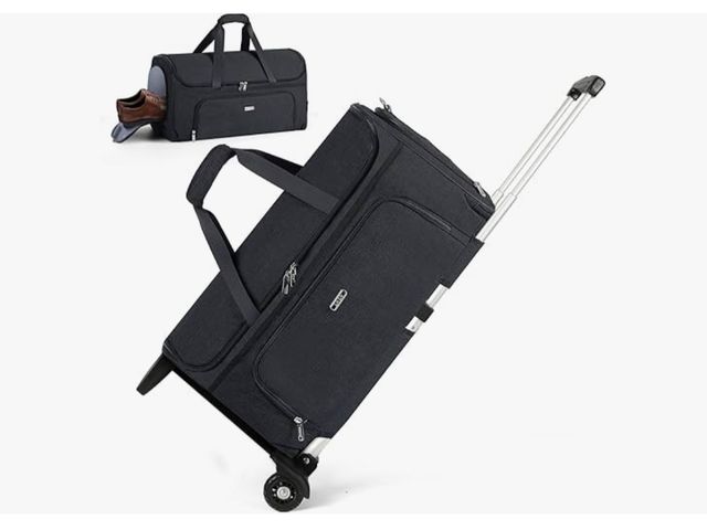 Lot 96-180429 - Garment Convertible Weekender Bags, Large Garment Bags for Travel, Duffle Luggage Bag Garment Bag (B...