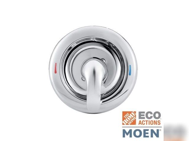 Lot 96-214352 - MOEN
Chateau Lever Posi-Temp 1-Handle Shower Valve Trim Kit in Chrome (Valve Not Included)
New