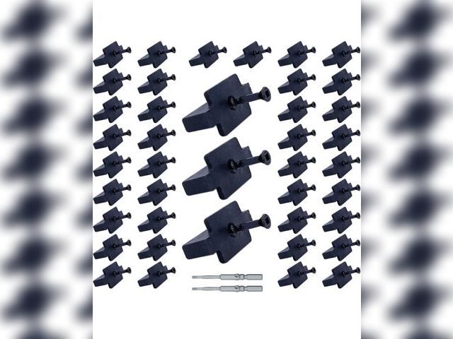 Lot 96-170206 - Approximately 1000PCS Hidden Fasteners Deck Fastener Clip Universal Nylon Clips Decking Fasteners Pr...