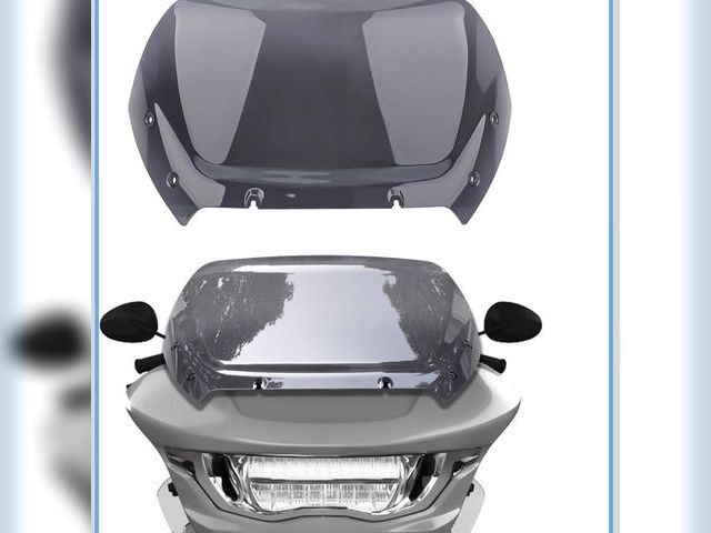 Lot 96-180550 - 12" Wave Windshield Windscreen Compatible for Harley Road Glide CVO/SE FLTRXSE 2023 2024 FLTRX 2024 ...