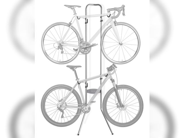 Lot 96-176695 - Delta Cycle Michelangelo 2 Bike Storage Rack - Gravity Fully Adjustable Bike Rack Garage For Road, M...