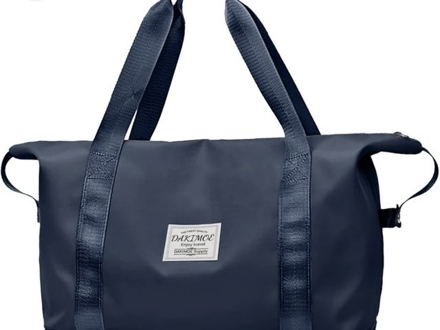 Lot 96-230476 - DAKIMOE Weekender Bags for Women, Travel Bag Carry on Gym Bag, Travel Duffle Bag with Wet Dry Pocket...
