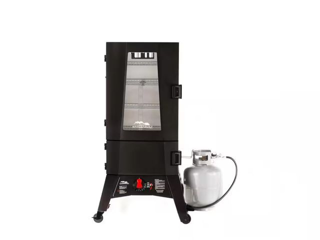 Lot 96-166615 - Masterbuilt
ThermoTemp XL Propane Gas Smoker
MSRP $369.99
New