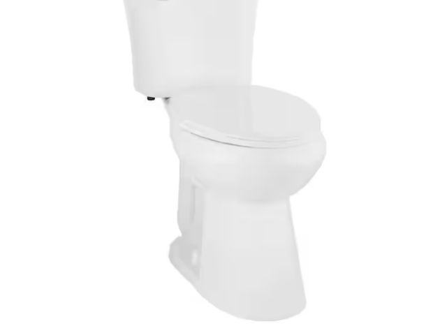 Lot 96-165076 - Glacier Bay
Power Flush 2-Piece 1.28 GPF Single Flush Extra Tall Elongated Toilet in White with Slow...