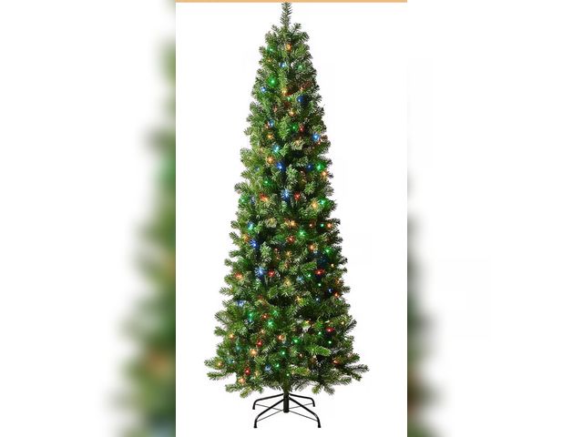 Lot 96-176686 - Aovotreena
4.7
4.7 out of 5 stars
(8)
7.5ft Pre-Lit Slim Christmas Tree Douglas Fir with 186 PE &amp...