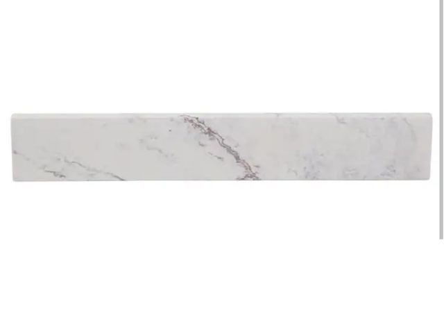 Lot 96-179963 - Home Decorators Collection 
21 in. W Cultured Marble Vanity Sidesplash in Lunar New