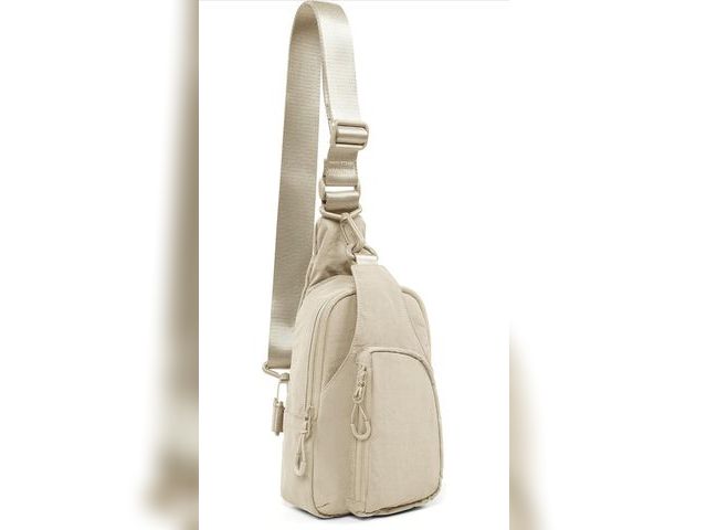 Lot 96-188267 - ODODOS Daily Sling Bag with Adjustable Straps Crossbody Chest Bag Lightweight Small Backpack for Cas...