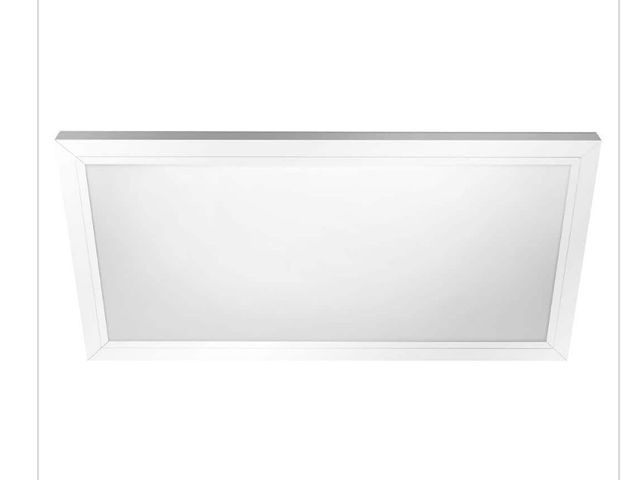 Lot 96-166874 - Commercial Electric 1-Pack 1 ft. x 2 ft. 2000 Lumens Dimmable Integrated
LED Flat Panel Ceiling Flus...