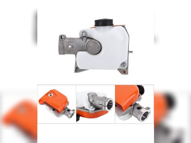 Lot 96-177336 - Gear Head, 26mm 7/9 Orange Spline Pole Saw Tree Cutter Chainsaw Gearbox Gear Head with Pole 
used