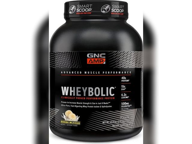 Lot 96-147436 - GNC AMP Wheybolic Clinically Proven Protein Powder, 40g Whey Protein, BCAA, Leucine, Increases Muscl...