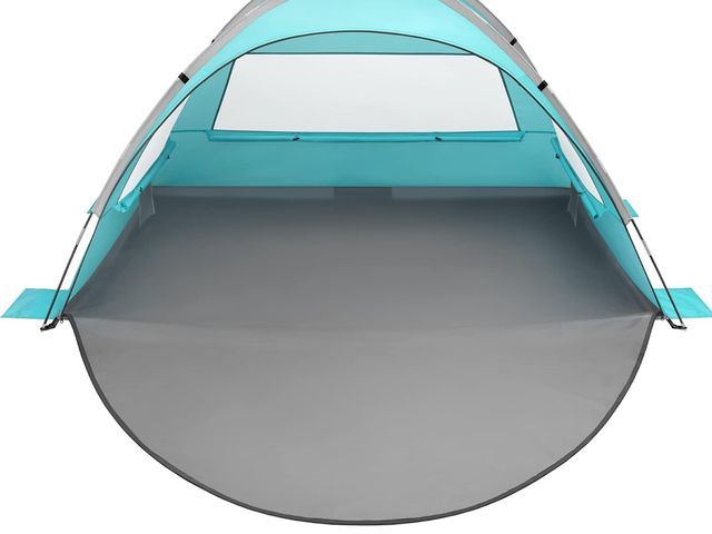 Lot 96-171072 - Appears to be Beach Tent 2-3 Person Portable Sun Shade Shelter UV Protection, Extended Floor Ventila...