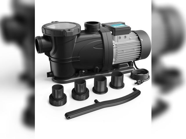 Lot 96-178992 - In/Above Ground Pool Pump, Self Primming High Flow (Single Speed, 2HP, 8120 GPH, 115V)
used untested...