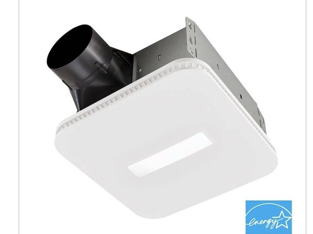 Lot 96-226365 - Broan-NuTone 110 CFM Bathroom Exhaust Fan with CCT LED Light
CleanCover Grille, ENERGY STAR MSRP $13...